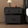 product-algo_check-auto-5dae602ed0556ecb5ce384f728f0fd6b_1773025745175 Modern 2-Drawer Solid Wood Nightstand – Featuring Rounded Corners, Ample Storage Space Adorned with Walnut Accents, Constructed with a Sturdy Wood Composite Structure, Easy to Assemble, Ideal for Small Bedrooms And Contemporary Decor