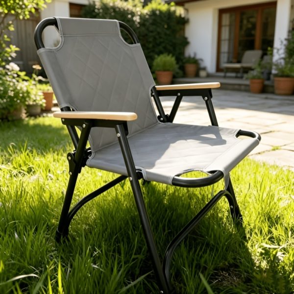 product-algo_check-auto-7ec9fa4390bf49fecdf6f75e0377bd44_1778915760504 Patio Rocking Chair Outdoor Patio Folding Chair, Padded Foldable Camping Chair with Wooden Armrest, Lightweight Portable Lawn Chair for Backyard, Deck, Garden And Balcony