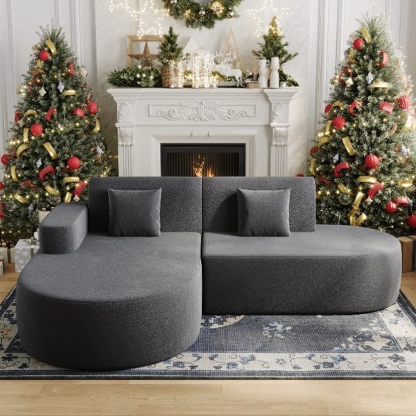 product-algo_check-auto-dd05b8e31d7fc34f7927dff8a25c49b1_1762495226011 Modern L-Shaped Sectional Sofa with Chaise Lounge - Deep Seat Corner Couch, Boneless Cushion Design & Plush Sponge-Filled, Gray/Black/Beige/Green, Easy Assembly Contemporary Living Room & Bedroom Furniture, Space-Saving Modular Sofa for Apartments &