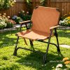 product-algo_framework-ImageCm2InAlgo-28f8154a-50f5-11f1-b4cc-0a580ab004a0 Patio Rocking Chair Outdoor Patio Folding Chair, Padded Foldable Camping Chair with Wooden Armrest, Lightweight Portable Lawn Chair for Backyard, Deck, Garden And Balcony