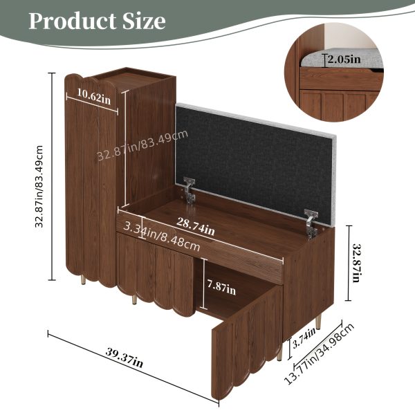 product-algo_framework-ImageCm2InAlgo-5f18b6ae-7048-11f0-ba4c-0a580aa440d8 Shoe Organizer Cabinet, Entryway Bench With Adjustable Shelves And Cushioned Seat, Unique L-Shaped Bench Cabinet For Entryway