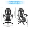 product-algo_framework-ImageCm2InAlgo-6d0bbc2e-0009-11f1-87e0-0a580ab15b2d 1pc E-sports Chair, Suitable for Adults And Teenagers, Featuring A Lumbar Support, And Fixed Armrests. with Foot Supports, An Ergonomic Seat, Home Office Settings, Modern Gaming Chairs, High-quality Padding, Suitable for Home And Office Use