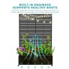 product-algo_framework-ImageCm2InAlgo-745ed4ca-f2bc-11f0-ba98-0a580ab1484f Privacy Fence with Planting Boxes Encrypted Metal Mesh Privacy Screen Black/Wood Grain Weather-Resistant Outdoor Fence Panels Ideal for Backyard Patios, Gardens, And Balconies Safety Barrier Protective Cover Create Outdoor Living Spaces And Decor