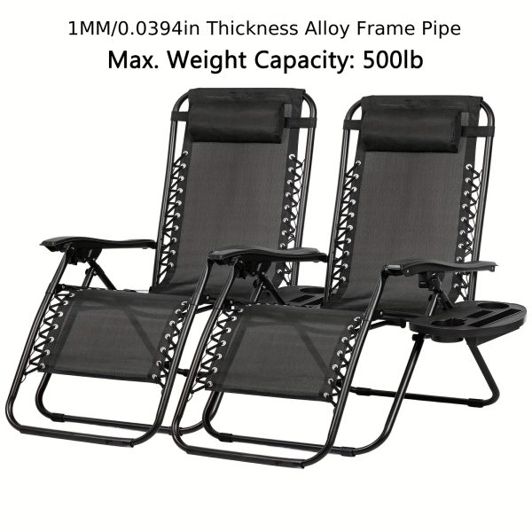 product-algo_framework-ImageCm2InAlgo-8d004a90-afd2-11f0-9ebc-0a580aa88d74 Set Of 2 Adjustable Relaxing Chairs, Zero Gravity Recliners With Cup Holder, For Patio, Lawn, Garden, And Beach