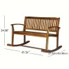 product-algo_framework-ImageCm2InAlgo-9f9f2c58-b31e-11f0-a41c-0a580aaf1577 Outdoor Wood Garden Bench, 50" Solid Wood Patio Park Bench with Dense Slatted Backrest & Seat, Curved Armrest, Large Wooden Loveseat Bench for Deck, Porch, Poolside, Yard & Balcony