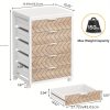 product-algo_framework-ImageCm2InAlgo-b93a4a16-99de-11f0-b44b-0a580aaf0720 5-Drawer Beige & White Wood Mobile File Cabinet, Industrial Rolling Printer Stand with Herringbone Pattern for Home Office Storage, Durable Engineered Wood Design