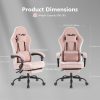 product-algo_framework-ImageCm2InAlgo-beb25216-afde-11f0-8e20-0a580aa88d74 Ergonomic Gaming Chair | High Back, Flip-up Armrest, Wheeled, Height Adjustable 360°-Swivel, Sponge Filled, Solid Back Style, Synthetic Faux Leather, Lumbar Support, Manual Recliner, Wipe Clean - ANTONIA