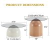 product-algo_framework-ImageCm2InAlgo-c67fec14-3716-11f1-aacb-0a580ab03093 Nesting Coffee Table Set Of 2, Small Coffee Table for Small Spaces Apartment, Round Glass Coffee Table Set, Modern Space Saving Center Table for Living Room Balcony Office