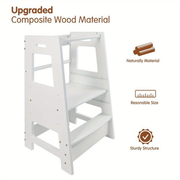 product-b82b4958-8dfa4ed7-6de0-427e-981a-cfef51c3ca90-16ae7c55b799cf95fe72977ec58cae9c Toddler Stool Tower, Toddler Kitchen Stool, Kitchen Standing Helper Stool for Toddlers, Toddler Stool for Kitchen Counter, Learning Kitchen Tower for Toddlers, Helper Standing Tower Random Color