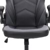 product-e62b0d38050fac145ce870252b3cbfa2ab36376a.goods_.000001 Ergonomic Gaming Chair | High Back, Flip-up Armrest, Wheeled, Height Adjustable 360°-Swivel, Sponge Filled, Solid Back Style, Synthetic Faux Leather, Lumbar Support, Manual Recliner, Wipe Clean - ANTONIA