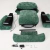 product-f44c5c90762843a738f7a6ff29f55d3292836930.goods_.000001 Large Swivel Recliner, Adult Rocking Electric Recliner, Electric Recliner, Comfortable Soft-shell Recliner, with USB Port And Living Room Storage Space, Chenille Fabric, Free Shipping