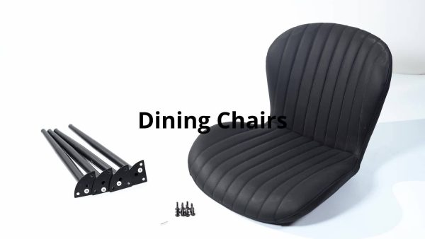 product-f5316b9d26334cc8834d9b97fe846c45a9ade4be.goods_.000001 Set Of 2/4 Dining Chairs - Boucle Upholstered Kitchen Chairs with Curved Backrest & Metal Legs - Mid Century Modern Round Dining Room Chairs for Vanity, Living Room