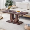 product-fancy-008bf12e-9946-4140-ab3c-3353d1a5b446 Contemporary Minimalist Rectangular Coffee Table Featuring a White Faux Marble Design, a Spacious And Adaptable Piece for The Living Room, Perfect As a Central Tea Table Or Accent Furniture, Ideal for Various Settings, And Easy to Assemble