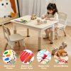 product-fancy-01af57da-ae00-4b47-8253-94bd5e0c1c94 Adjustable Table And 4 Chairs, 23.6" Graffiti Desk