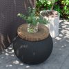product-fancy-021487cd-9eeb-469e-8d37-1f5a6af360ac 17 "Outdoor Side Table, Patio Footstool, Garden Decorated Concrete Plant Station, Living Room Bedroom Side Table, Autumn And Winter Indoor-Outdoor Stove Coffee Table."
