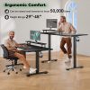 product-fancy-02184265-d4c0-4aee-b39b-d7e3cd48e639 71×36 Standing Desk Electric Adjustable Height Desks, Home Office Desks With Cable Management, Monitor Stand, 2 Hooks, 5 Power Outlets, 3 Memory Adjustable Height Computer Desk