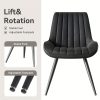 product-fancy-02da4a5b-206d-4342-b2ba-1b0db1acb8c8 Modern Dining Chairs, Comfy Dining Room Chairs with Thick Cushions, Upholstered Fabric Kitchen Side Chairs with Metal Legs