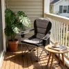 product-fancy-03e8c39f-9c3a-4623-931e-0a9c1e8a86cf Extra Large Camping Folding Chair with Organizer Bag, Side Mesh Bag, Mesh Cup Holder And Sporting Goods Bag, Suitable for Lawn, 500 Lbs. Weight Capacity