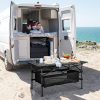 product-fancy-04945635-2e92-45df-b4a7-9fa8692a668f Lightweight Aluminum Folding Camping Table Portable Roll-Up Design for Outdoor, Camping, Beach, BBQ, Patio, And Picnic, Durable & Waterproof with Carrying Bag