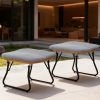 product-fancy-064c67ed-d79c-4047-85d4-a1870ab4264c TAPPIO Outdoor Wicker Footrest Set Of 2, Patio Rattan Ottoman Foot Stool Comfortable Outdoor Furniture Footstool Perfect for Relaxation In Garden Or Balcony Stylish Design Versatile Use In Any Outdoor Space