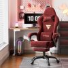 product-fancy-06c13483-59af-4f66-b20f-7b858eb19afc Velvet Fabric Ergonomic Gaming Chair with Footrest And Massage, Reclining Computer Gamer Chair for Adult And Teens, Racing Style PC Home Office Video Game Chair