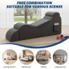 product-fancy-06c6d9d1-1b07-4720-8d79-1a67b2ecaae6 Yoga Chair Lounge for Adult, Ergonomic Chaise Lounge Chair with Side Pocket, Headrest, Waist Pad, Ottoman, Perfect for Stretching, Massage, And Relaxation, Used In Living Room, Bedroom, Lazy Sofa, Gaming Sofa
