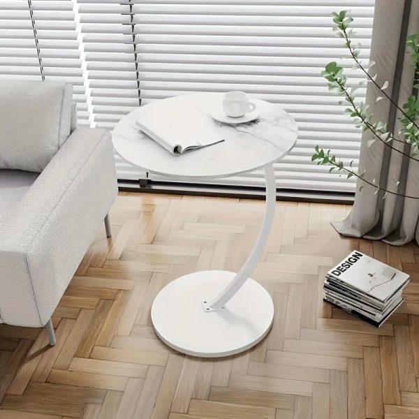 product-fancy-06f40d2f-8bc9-4346-9c9d-d3bddab9cbd8 Round Side Table, Also A Mini Side Table, Serves As A Decoration For Modern Living Rooms. It Requires No Power Supply, Is Lightweight, And Features A Vintage Style. It'S Space - Saving And Suitable For Living Rooms, Kitchens, And Bedrooms.