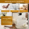 Modern Oversized 59.2" 2-Seater/80.3" 3-Seater Boucle Sofa Couch with 2 Pillows, Comfy Upholstered Sherpa Sofa, Tufted Cozy Deep Seat Cloud Couch for Living Room Apartment Office