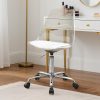 product-fancy-077c73a7-180a-469f-92b9-ed7dad7f27d8 Transparent Acrylic Office Chair, Contemporary Acrylic Chairs for Home Use with Wheels, Armless Swivel Vanity Rolling Chair Suitable for Office And Home