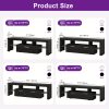 product-fancy-08a08d26-f3ff-407b-8686-ea4e99bce3ca 71" High Gloss LED TV Stand for 55/65/75/80 Inch TVs, Gaming Entertainment Center with Cabinet for PS5, Modern Media Console TV Stand with LED Lights, Wood Television Stand with Storage for Living Room, Game Room, Bedroom, White/Black