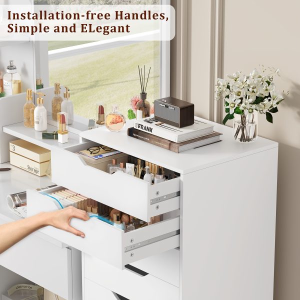 product-fancy-095f4fdb-64e7-45f3-bc81-8db6a0580333 8 Drawer File Cabinet | Wood Filing Cabinet Under Desk, Vertical Small Filing Cabinet Fits Letter, Legal, A4 Size, Contemporary Hardwood, Floor Mount, Assembled, For Home Office