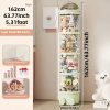product-fancy-09d93813-4c9b-4a4a-b1c0-bfb91b78f85d Four-Layer Transparent Large-Capacity Plastic Storage Bucket, Plush Zoo Animal House, High-Profile Transparent Storage Bucket, Keeps Animal Tidy, Suitable for Dollhouse Bedroom And Living Room Decor, Perfect Gift for Mother's Day