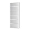 6-Tier Open Bookshelf Display - Space-Saving Bookcase for Home Office & Living Room, Book Organizer with Storage, Dining Room Shelf
