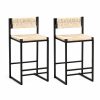 product-fancy-0aa85966-3b70-40b7-9042-dfa0b023ad61 Set Of 2 Modern Oriental Style Bar Stools, Velvet Upholstered Counter Height Chairs with Backrest & Footrest, Golden Metal Frame Kitchen Island Dining Stools, Multi-Color & Multi-Finish New Asian Aesthetic
