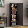 67" Tall Lockable Metal Storage Cabinet Narrow Stand-Alone Cabinet with Adjustable Shelves & Locking Door - Space-Saving Vertical Unit Suitable for Home Office, Pantry, Bathroom, Small Spaces