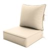 product-fancy-0d0e1c32-72d1-41be-b9a4-51726c48c1f2 Outdoor Cushion Set of 1pc/2pcs/4pcs/6pcs - Thick 35D High-Density Foam Cushions Measuring 24*24*6.5 Inches, Featuring Quick Rebound, High Durability, And Easy Cleaning, Suitable for Outdoor Furniture Like Sofas And Patio Chairs