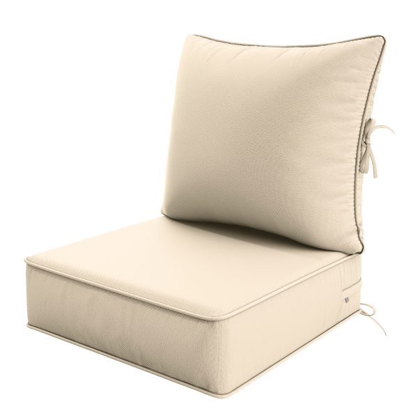 product-fancy-0d0e1c32-72d1-41be-b9a4-51726c48c1f2 Outdoor Cushion Set of 1pc/2pcs/4pcs/6pcs - Thick 35D High-Density Foam Cushions Measuring 24*24*6.5 Inches, Featuring Quick Rebound, High Durability, And Easy Cleaning, Suitable for Outdoor Furniture Like Sofas And Patio Chairs