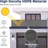 product-fancy-0d109d32-222a-4f75-af77-5fc59eb4ffe4 3*16ft, Balcony Privacy Screen Fence Cover Net, Fencing Mesh Shade Net, Windproof Sun Shade, Outdoor Protection Fencing Net, Balcony Mesh Net for Patio, Fence, Backyard, Porch(Black Brown Green Gray Sand White Blue)