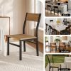 product-fancy-0dced860-7c36-46cf-a137-39e9e2a29a3a 6pcs Modern Dining Chairs Modern Mid-Century Style Dining Room Decorative Chairs, Comfortable Side Seats Without Armrests, MDF Wood Planks with Metal Legs Design, Suitable for Home Kitchen, Bedroom, Living Room, Guest Dining Room