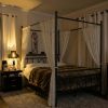 product-fancy-0df748aa-d23e-4535-beea-dcb40bffedbd Queen/full/twin Size Bed Frame with Storage Headboard, Detachable MetalPlatform Bed with Under-Bed Storage, Sturdy Bed Frame with Shelves, No Box Spring Needed White/black