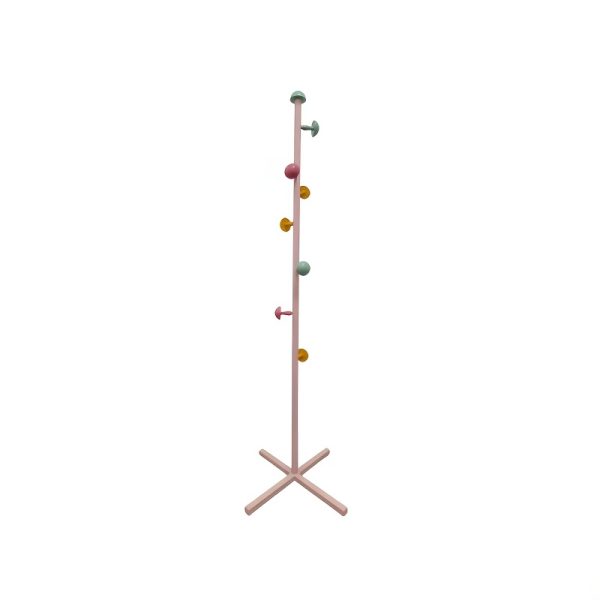 product-fancy-0fddee61-3e08-4ad4-a093-5c21ed8223e0 PDZZZD - Cross Border New Product Color Dot Vertical Coat Rack,+suitable for Hanging Bags and Clothes in Home Bedrooms, Mushroom Shaped. Beautiful Design, Cute Style, Simple and Elegant,