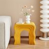 product-fancy-1046d18a-919b-465f-b68e-e1e6e68a67ac Cream-style Creative Sofa Side Table, Home Living Room Shoe Bench, Minimalist Modern Wavy Coffee Table, Bedside Table