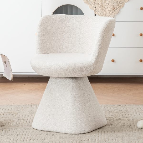 product-fancy-10e1a826-9b90-40cc-9dfd-e78d07451636 Swivel Accent Chair, Modern 360° Barrel Chair with Curved Backrest, Round Vanity Armchairs for Bedroom, Living Room, Reading Room