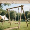 product-fancy-117fbf2a-9c11-4063-8e29-4411326fcf30 2pcs 23.62inch Hammock Hanging Ropes with Locking Carabiners, for Hanging Installation, Hammock Swing Hanging Ropes, Adjustable Ropes, Suitable for Swings and Hammocks