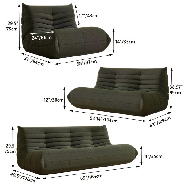 product-fancy-1232e60c-295d-4a26-a8db-1ab9656e01af Beanbag Sofa Chairs, Modern and Comfortable Beanbag Chairs, Floor-length Couple Sofas, Armless Soft Sofa Beds, Teddy Tatami, Suitable for Various Room Types, Game Rooms, and Rooms. Flexible Placement