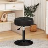 ACEQLYT Adjustable Vanity Stool, Faux Leather Vanity Chair For Makeup Room Bedroom, Round Makeup Chair Ottoman, Sturdy, Rust-Resistant And Easy To Assemble