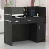 product-fancy-13362a59-cf06-4f1e-a831-7145823f93bc Modern Computer Desk with Drawers And Open Shelves, Functional Workstation for Home Office, Wood Home Office Desk Station with File Drawer And Storage Cabinet, Stylish Design