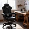 product-fancy-14ab5660-b2d0-4547-92fc-ac1fd32fea70 1pc E-sports Chair, Suitable for Adults And Teenagers, Featuring A Lumbar Support, And Fixed Armrests. with Foot Supports, An Ergonomic Seat, Home Office Settings, Modern Gaming Chairs, High-quality Padding, Suitable for Home And Office Use