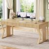 product-fancy-14f8f9fe-5092-4e8d-a9eb-0348ac875366 55-inch Executive Desk with 3 Storage Drawers, Home Office Computer Desk, Writing Table Study Desk