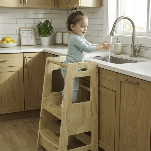 product-fancy-169171ad-d82c-431f-a23f-3dc0b5563eaf Toddler Stool Tower, Toddler Kitchen Stool, Kitchen Standing Helper Stool for Toddlers, Toddler Stool for Kitchen Counter, Learning Kitchen Tower for Toddlers, Helper Standing Tower Random Color